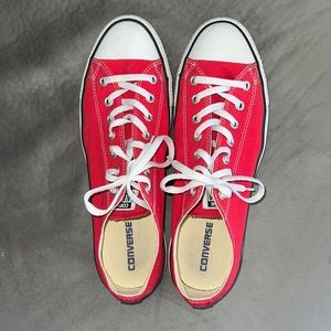 Red converse